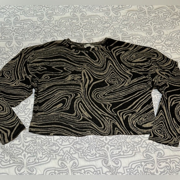 Cropped knit top - Picture 1 of 4